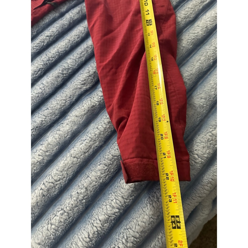 REI Elements Red Insulated Hooded Jacket Womens XS Full Zip Quilted Lining - Picture 6 of 9